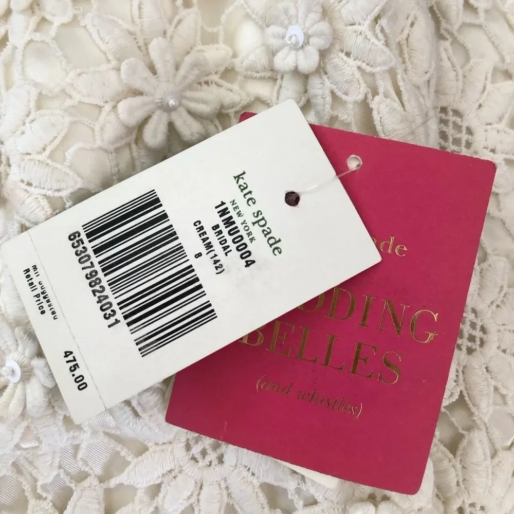 Kate Spade Dress Daisy Floral Cream Dress Size 8 • NEW WITH TAGS •